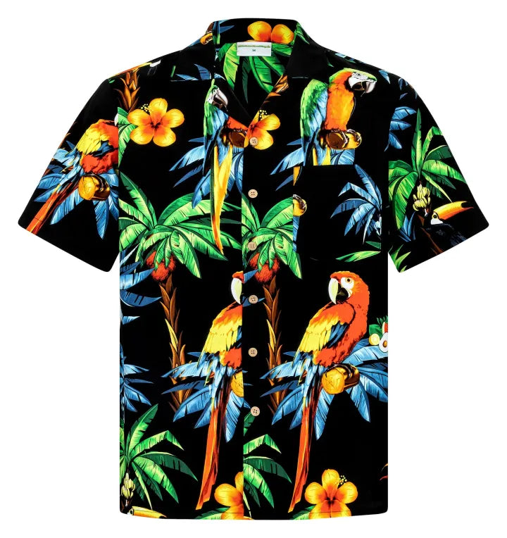 Hawaii Shirt Hawaii Parrots Hawaii Ha100802