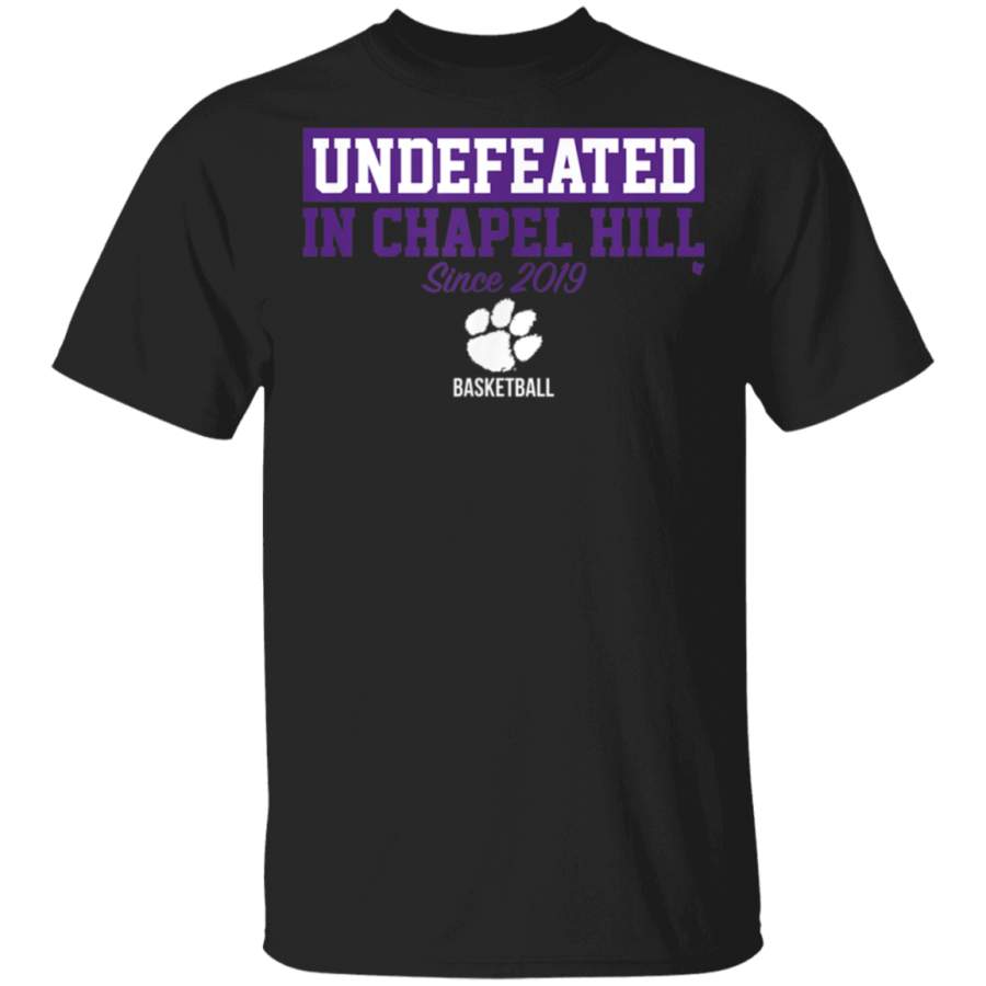 Officially Licensed Clemson – Undefeated In Chapel Hill T-Shirt