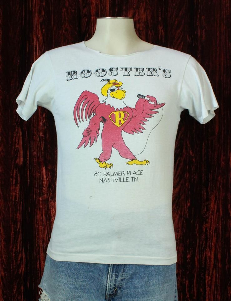 Vintage 1985 Rooster S Back To School Jam Graphic Shirt