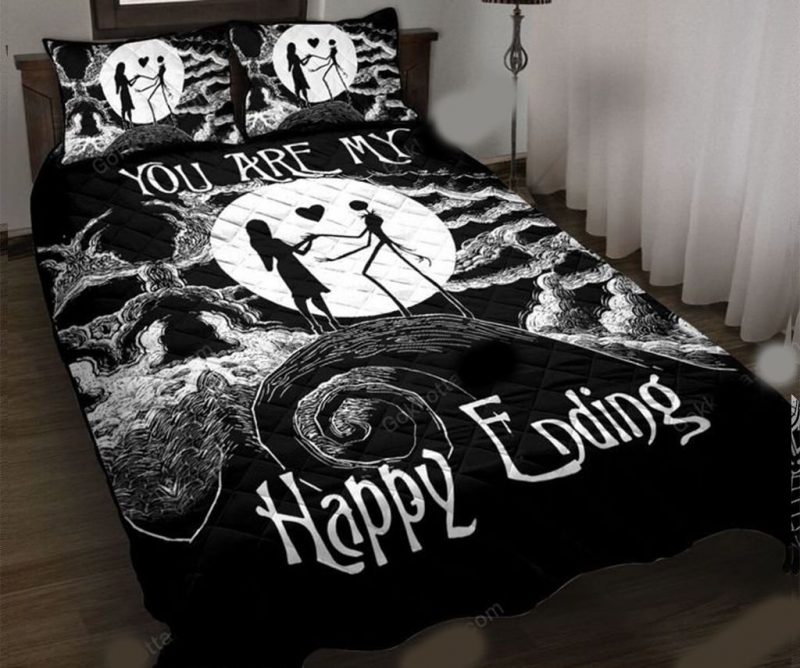 Nightmare Before Christmas Gift Halloween Duvet Quilt Bedding Set