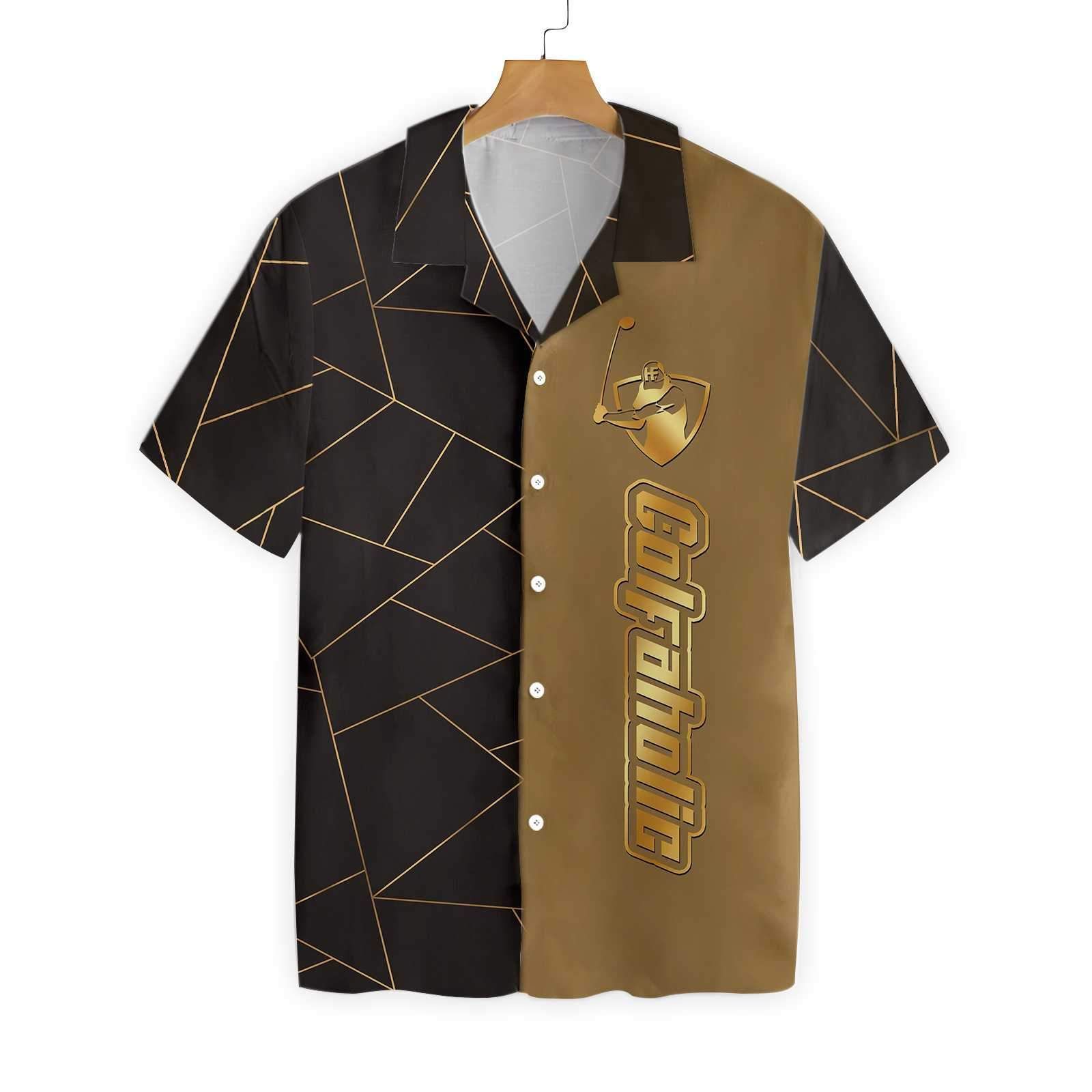 Golden Lines Golfaholic 1101 Hawaii Shirt Ha9517