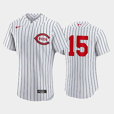 Cincinnati Reds 2022-23 Field of Dreams White 15 Nick Senzel Jersey