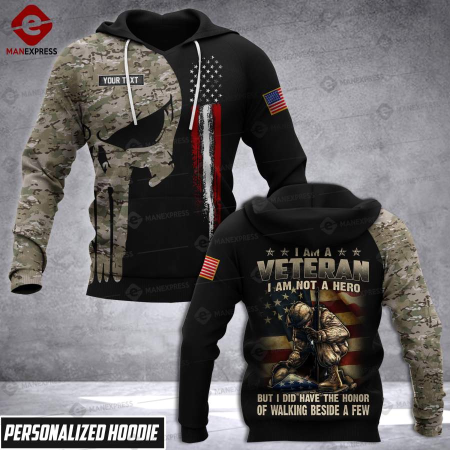 VH CUSTOMIZE USA ARMY HOODIE 3D ALL OVER PRINT 0911 HVQ