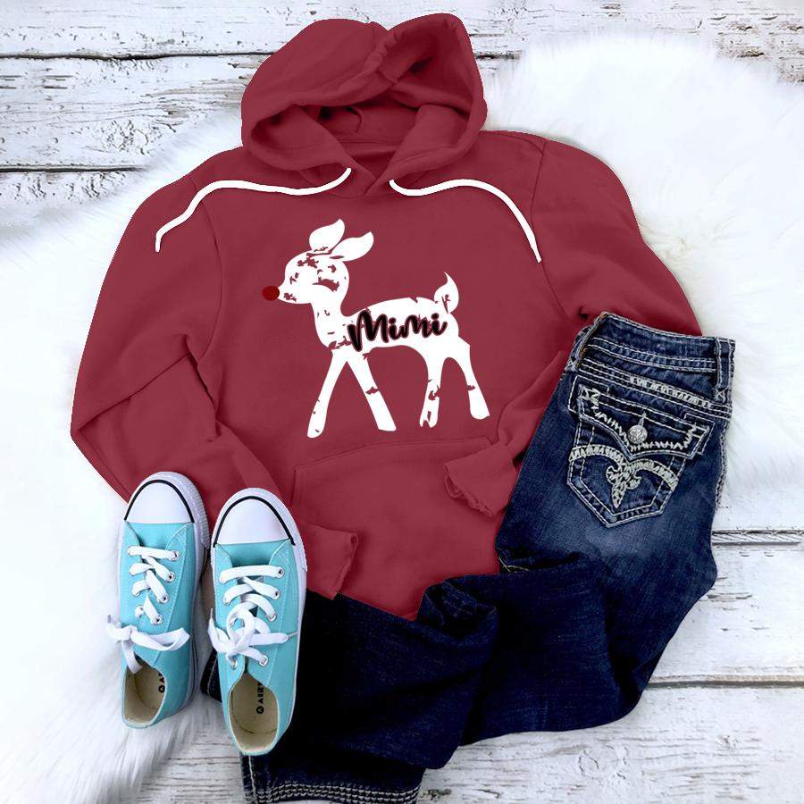 Personalized Mimi Reindeer Shirt