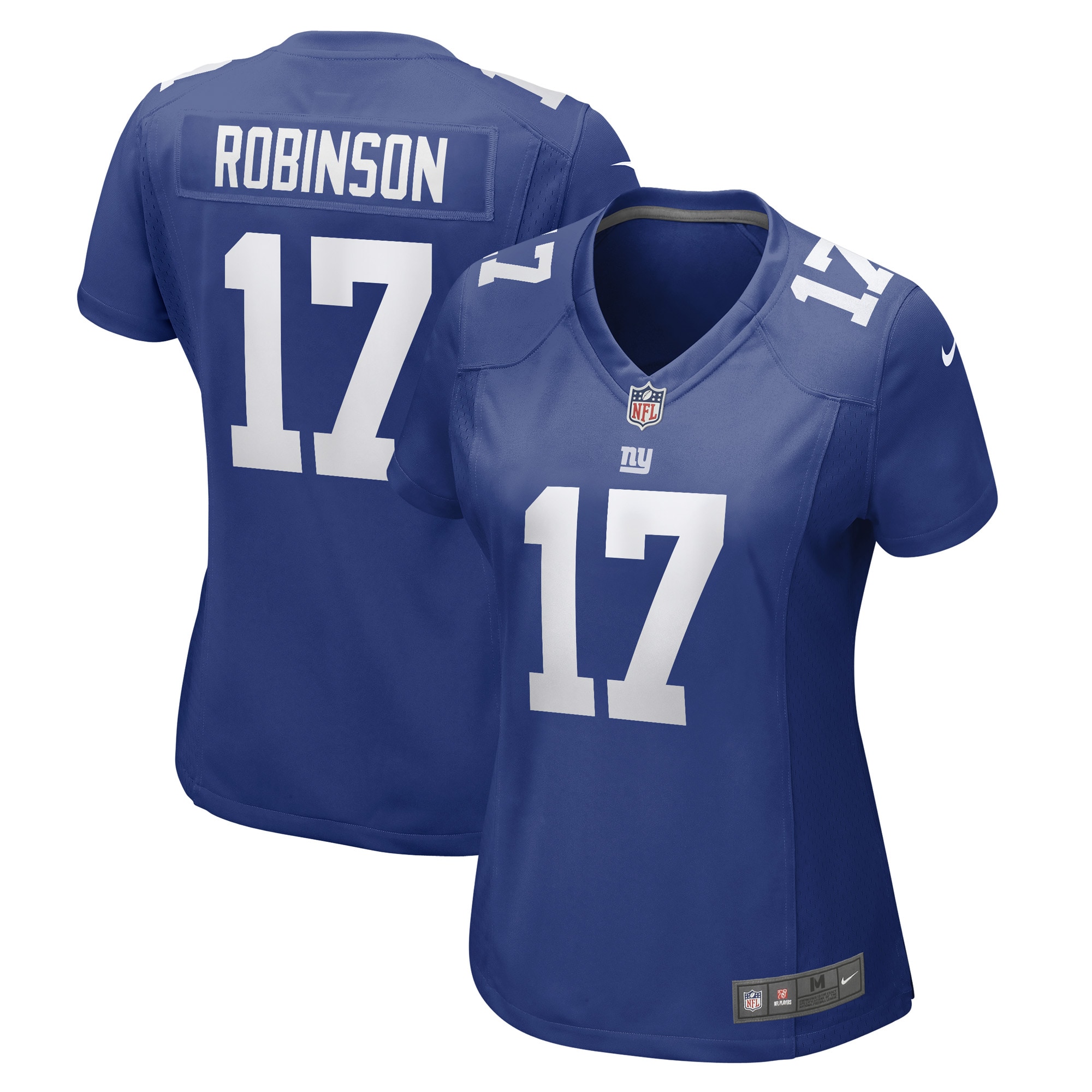 Wan'Dale Robinson New York Giants Women's Game Player Jersey – Royal