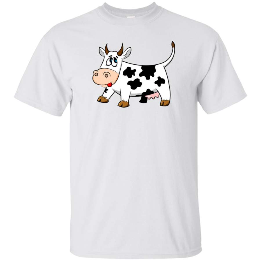 AGR Cow Mens Cotton T-Shirt