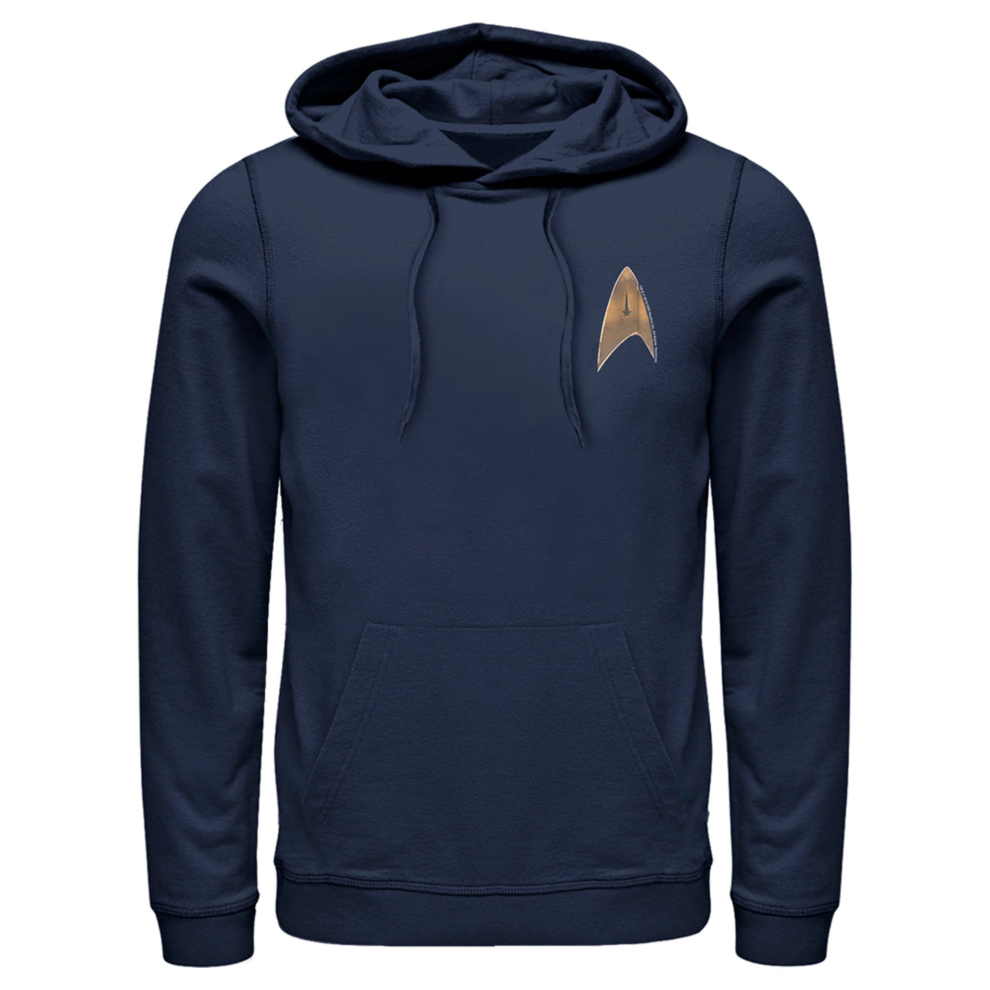 Men’S Star Trek: The Original Series Starfleet Classic Badge Pull Over Hoodie