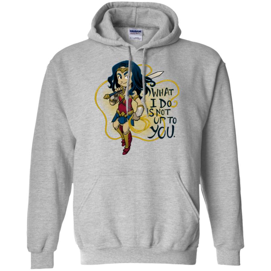 WW Text Pullover Hoodie