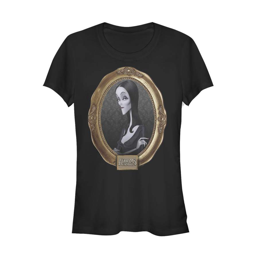 Addams Family Junior’s Morticia Classic Frame  T Shirt