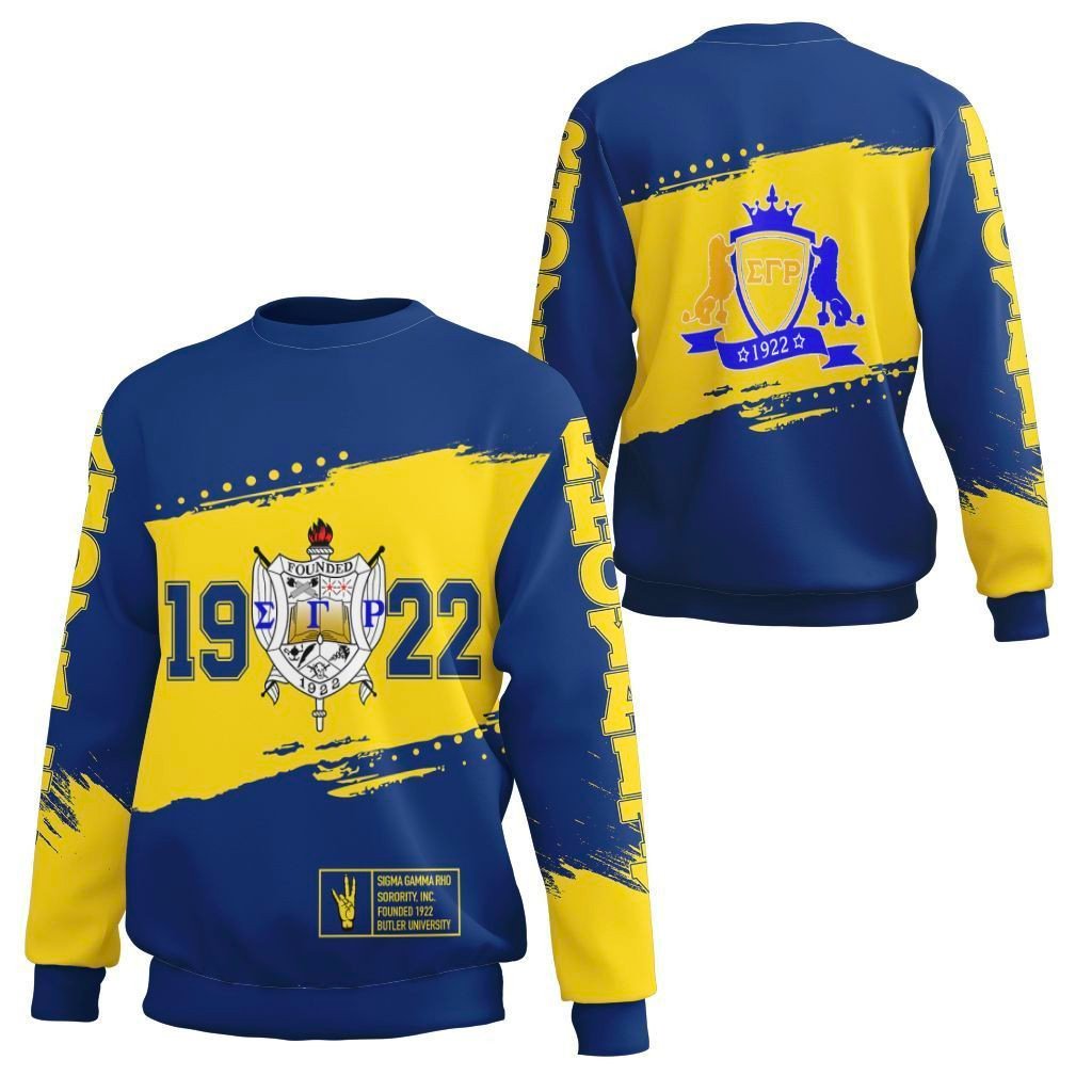 Wonder Print Sweatshirt – Sigma Gamma Rho University Sweatshirt