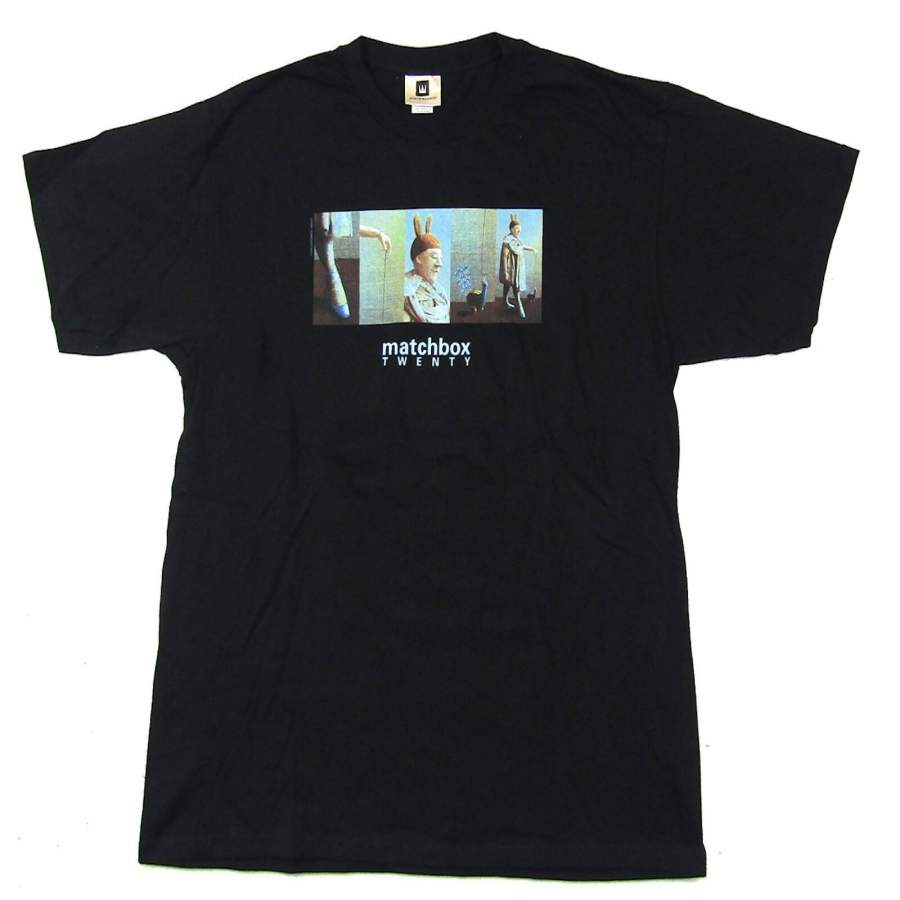 Matchbox Twenty 20 Mad Season Cover Art Black T-Shirt