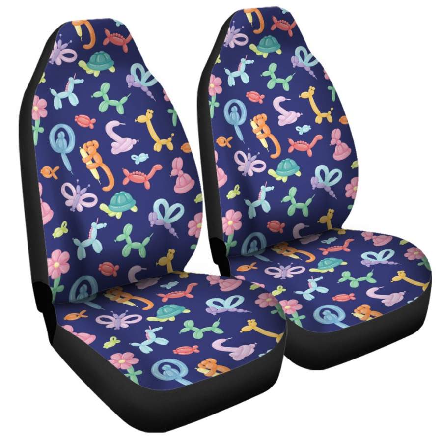 Animal Balloon Pattern Print Universal Fit Car Seat Covers