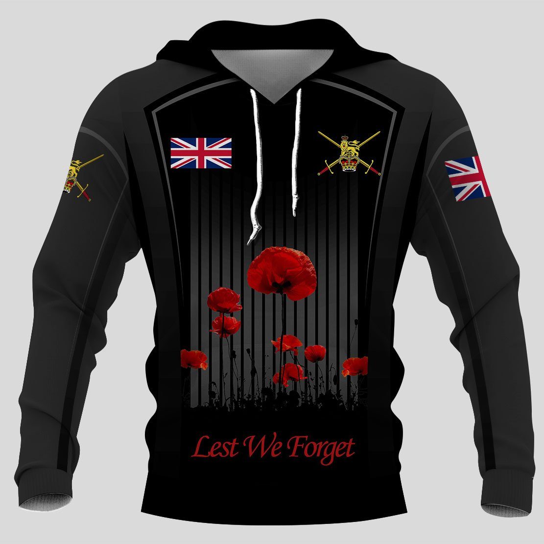 British Army Anzac Day 3D Full Print …