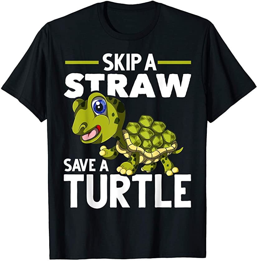 Sea Animal Environmental Awareness Ocean Gift Cute Turtle T-Shirt