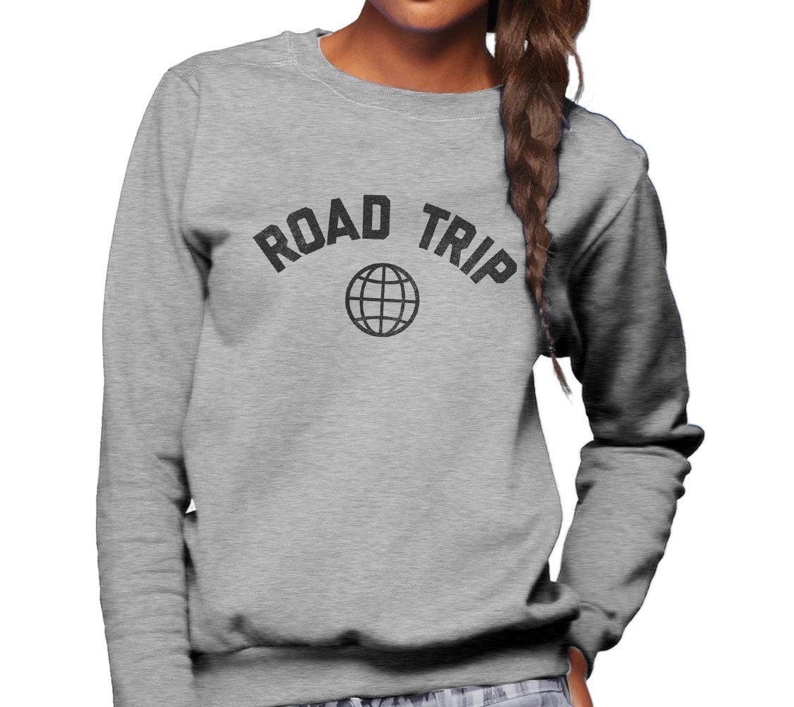 Unisex Road Trip Sweatshirt Retro Athletic Travel