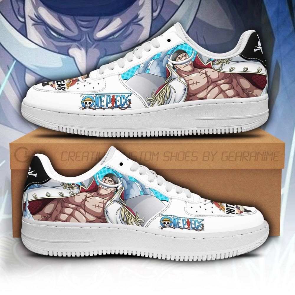 Whitebeard Air Sneakers Custom Anime One Piece Shoes Unisex Men Women