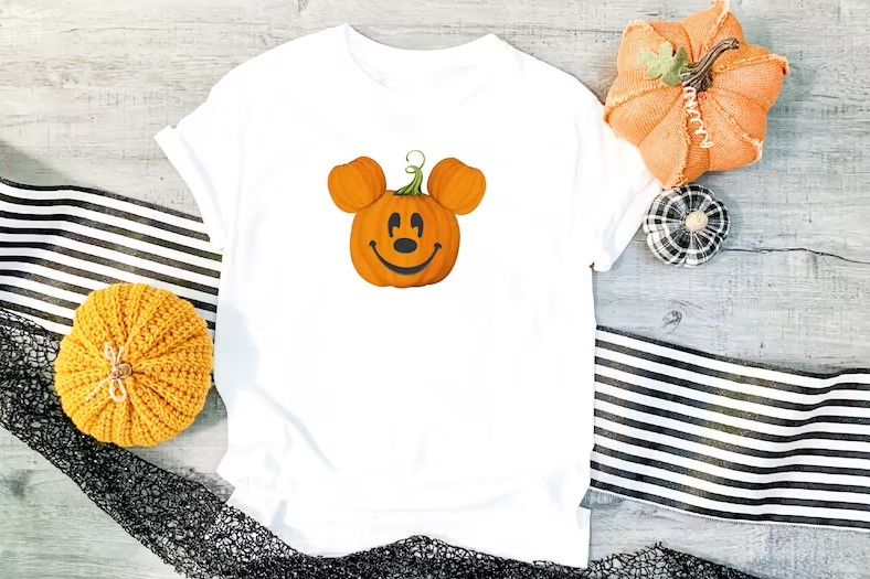 Mickey Pumpkin Shirt, Disney Halloween Shirt, Disneyworld Shirts