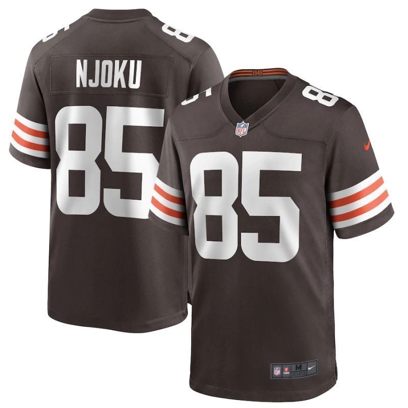 Cleveland Browns David Njoku #85 NFL 2020 Brown Jersey Jersey