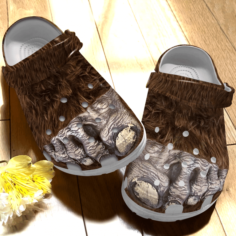 Camping Bigfoot Feet 3D Shoes clogs Birthday Gifts For Men Father Day – Grandma Funny Bigfoot Shoes Camping Hunting