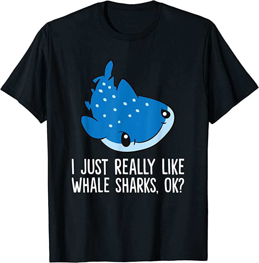 Whale Shark Lover I Just Really Like Whale Sharks T-Shirt