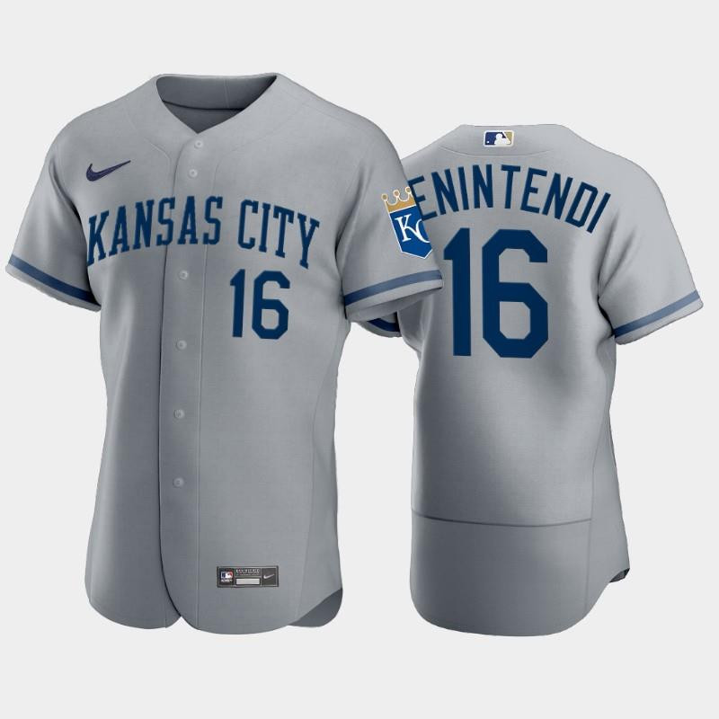 Andrew Benintendi 16 Kansas City Royals 2022-23 Gray Men’s Jersey