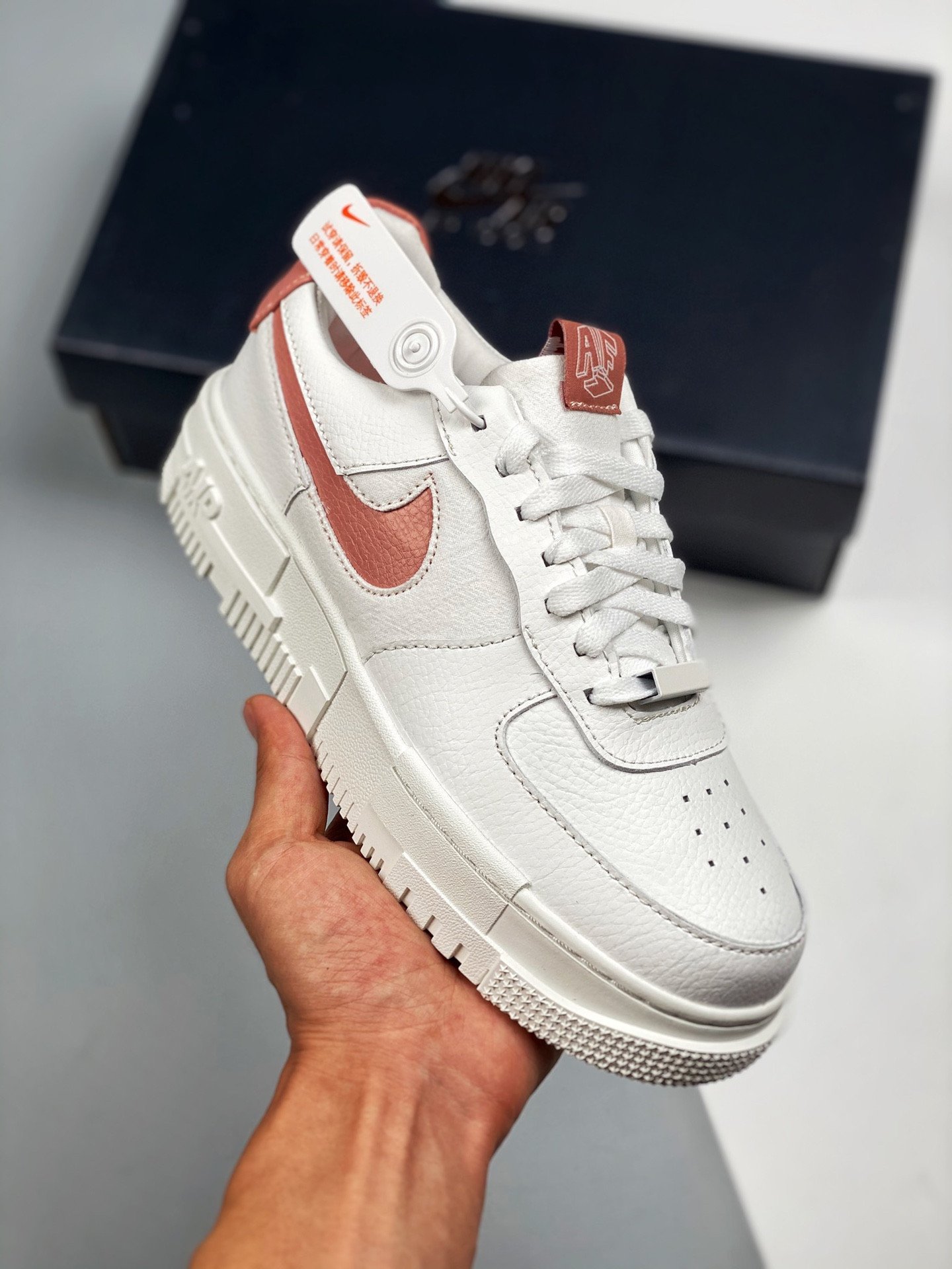 Nike Air Force 1 Pixel White Rust Pink 5340090