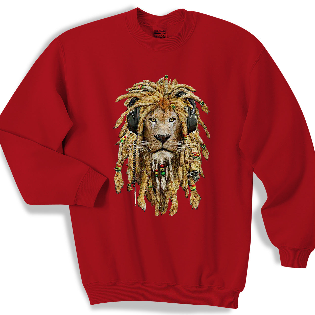 Snoop Dogg Rasta Lion Sweater Sweatshirt