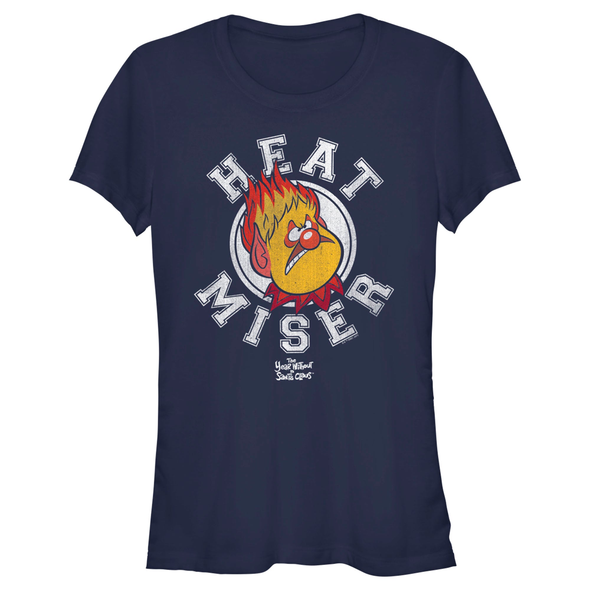 The Year Without A Santa Claus Junior’S Heat Miser Stamp  T-Shirt