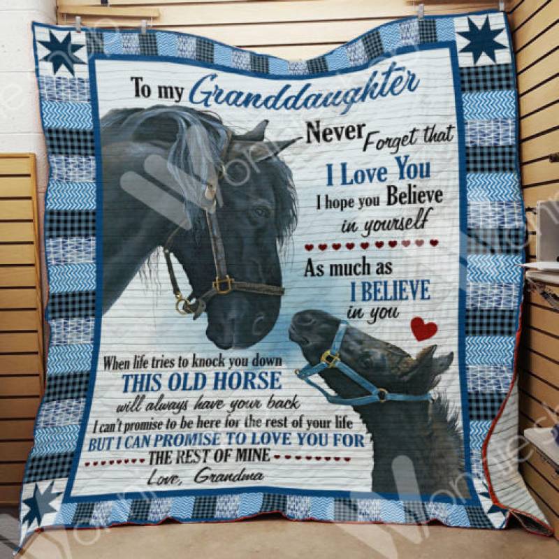 Horse Granddaughter Blanket DCB0401 85O36