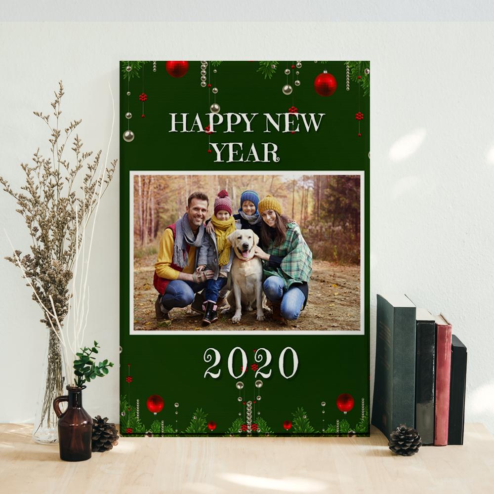 ViticStore™ Christmas Together, Customize Family Picture – Christmas canvas for decor, family gift, home decor, christmas gift