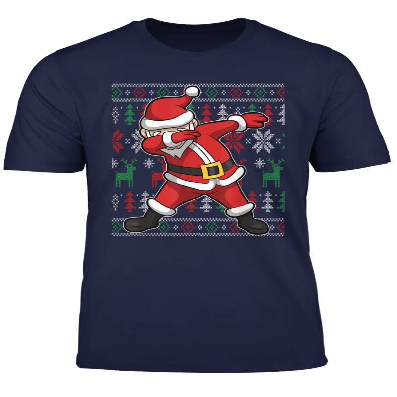 Ugly Christmas Shirt Santa Claus Dab For Women Men Youth