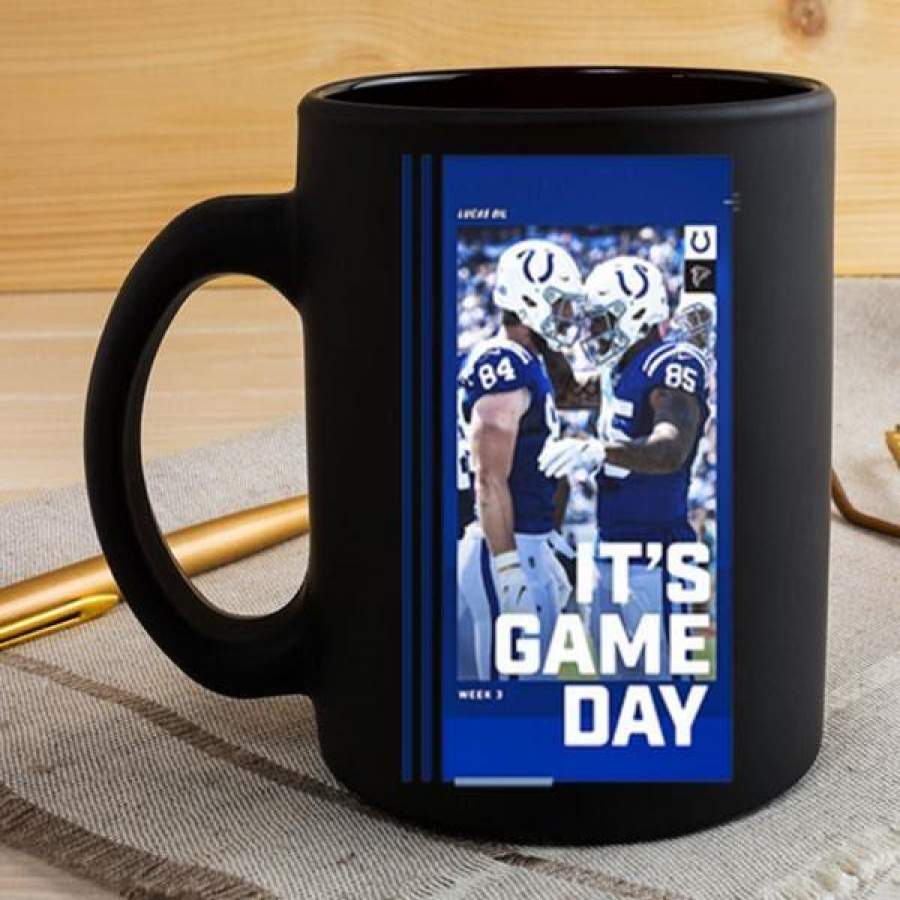 Atlanta Falcons and Indianapolis Colts It’s gameday Gallery 11 oz Mug