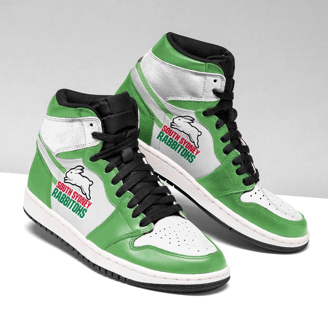 South Sydney Rabbitohs NRL Air Jordan Sport Custom Sneakers