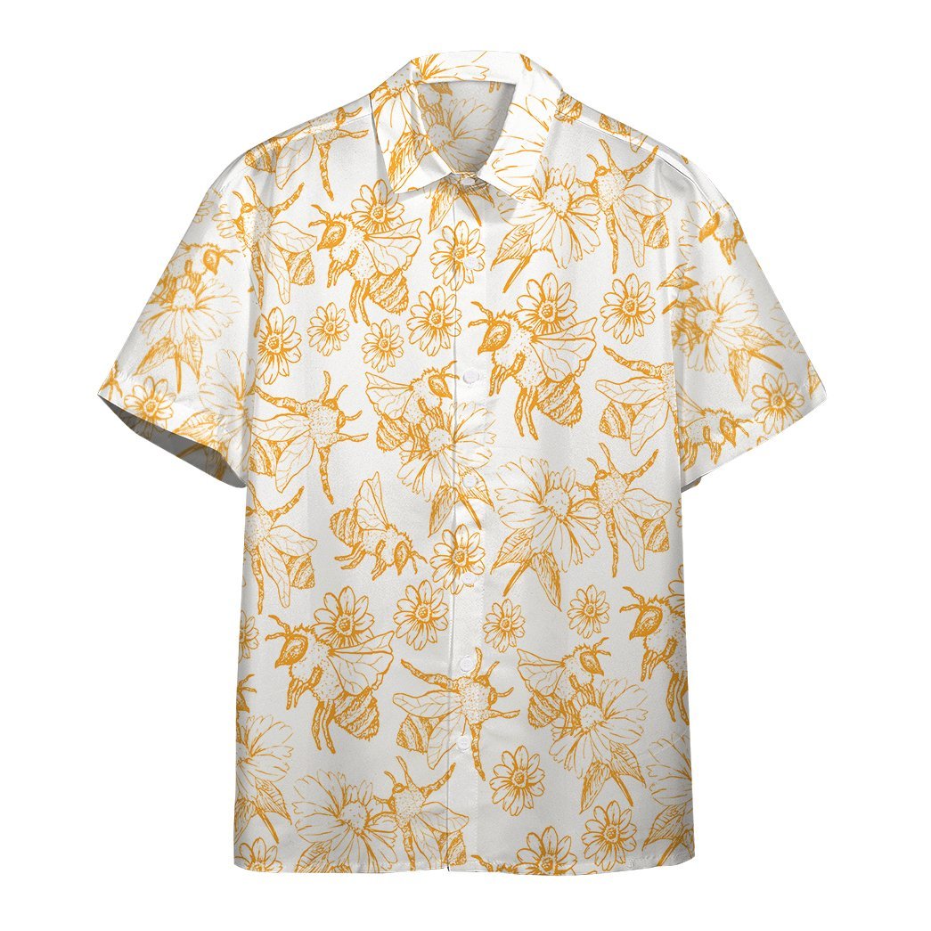 Gearhuman Bees Hawaiian Shirt Ha52341