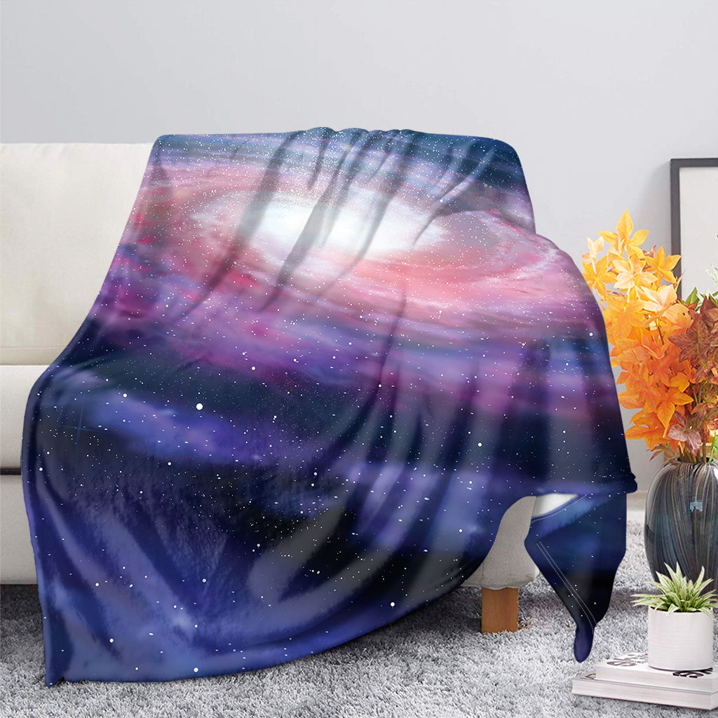 Spiral Milky Way Print Blanket