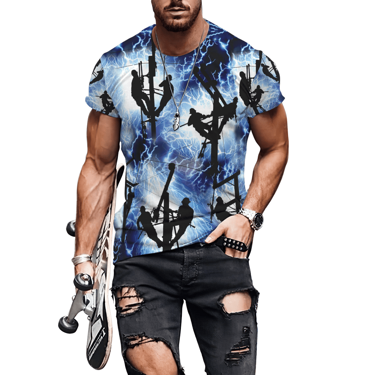 Alpha King Lion Tattoo 3D All Over Printed Unisex Shirt