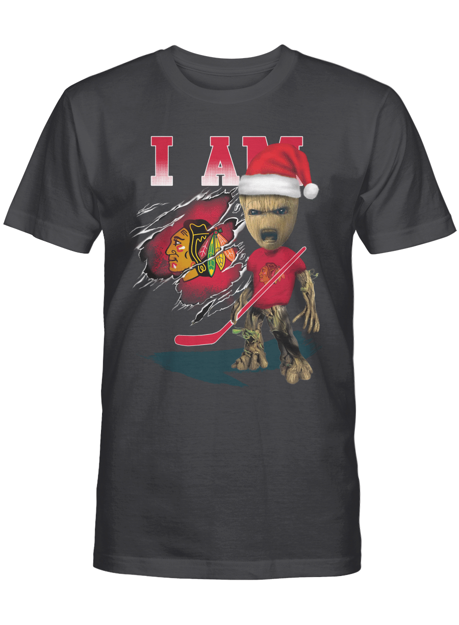 I am Groot – Chicago Blackhawks 2DGR1 T-shirt, Sweatshirt, Hoodie