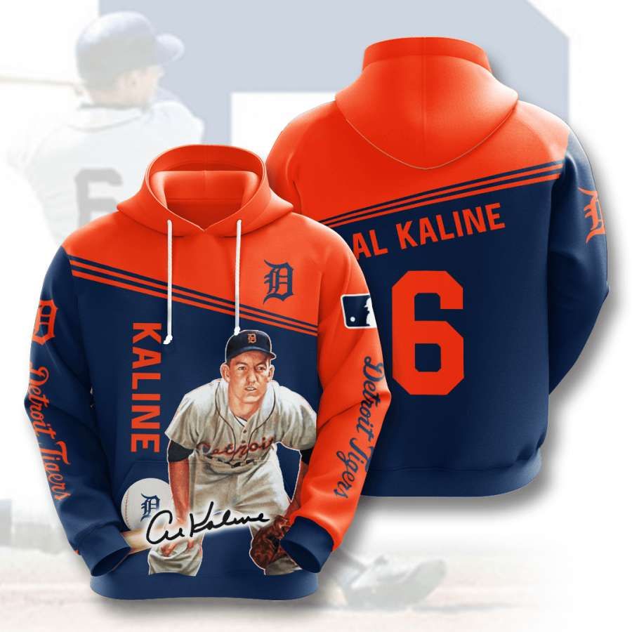 Detroit Tigers No616 Custom Hoodie 3D