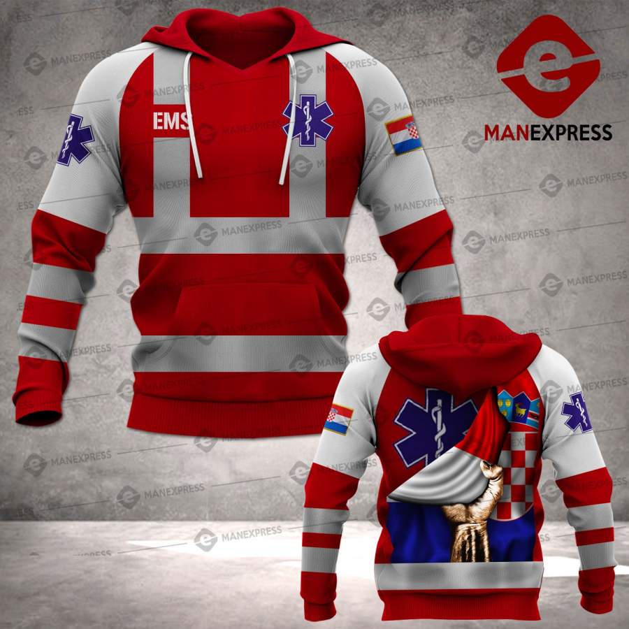 VH CUSTOMIZE EMS CROATIA CROATIAN 1404 – 3D ALL OVER PRINT