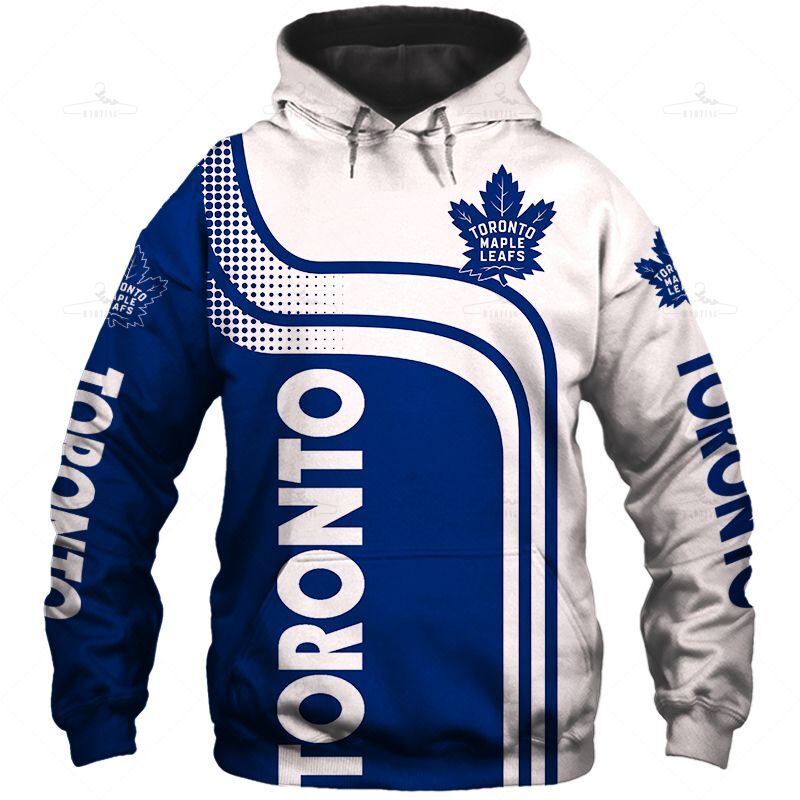 Toronto Maple Leafs Zipper Hoodie  Sweatshirt Pullover Gift S