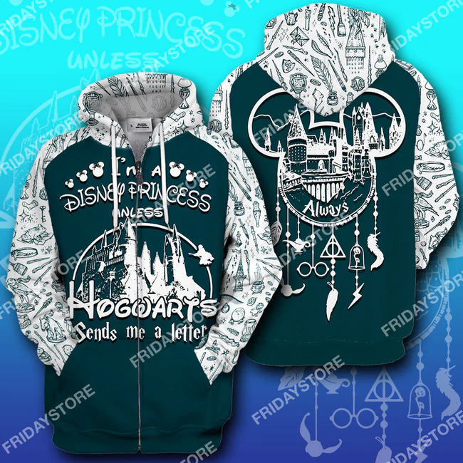 Unifinz DN HP T-shirt I’m A Disney Princess Unless HW Send Me A Letter T-shirt Awesome High Quality DN HP Hoodie Sweater Tank 20 alx