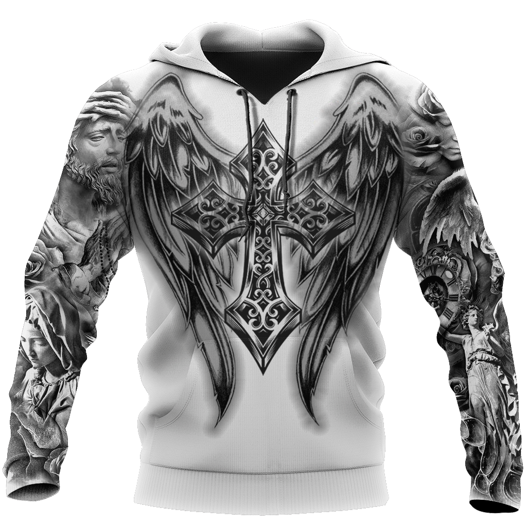 Wings Of God Gothic Vibe – 3D All Over Printed Style For Men And Women