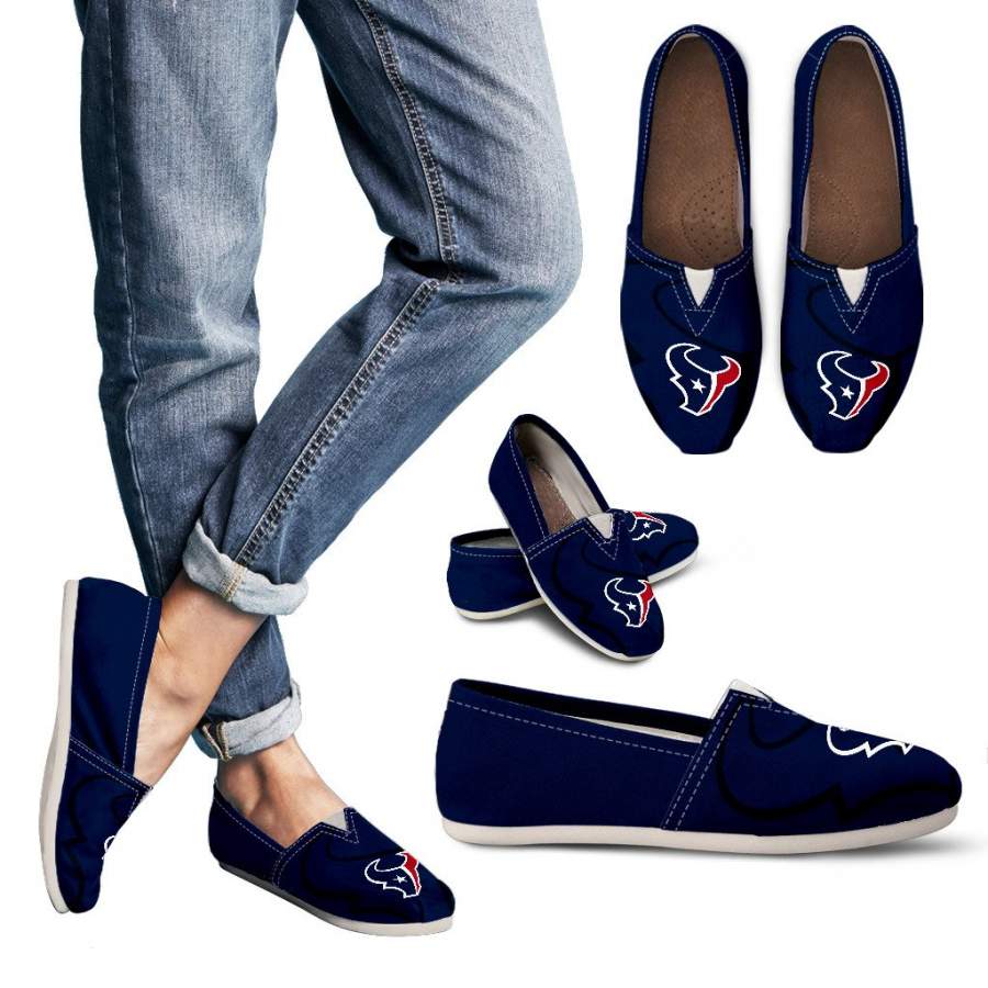 Mixing Tiny Logo Fantastic Houston Texans Casual Shoes