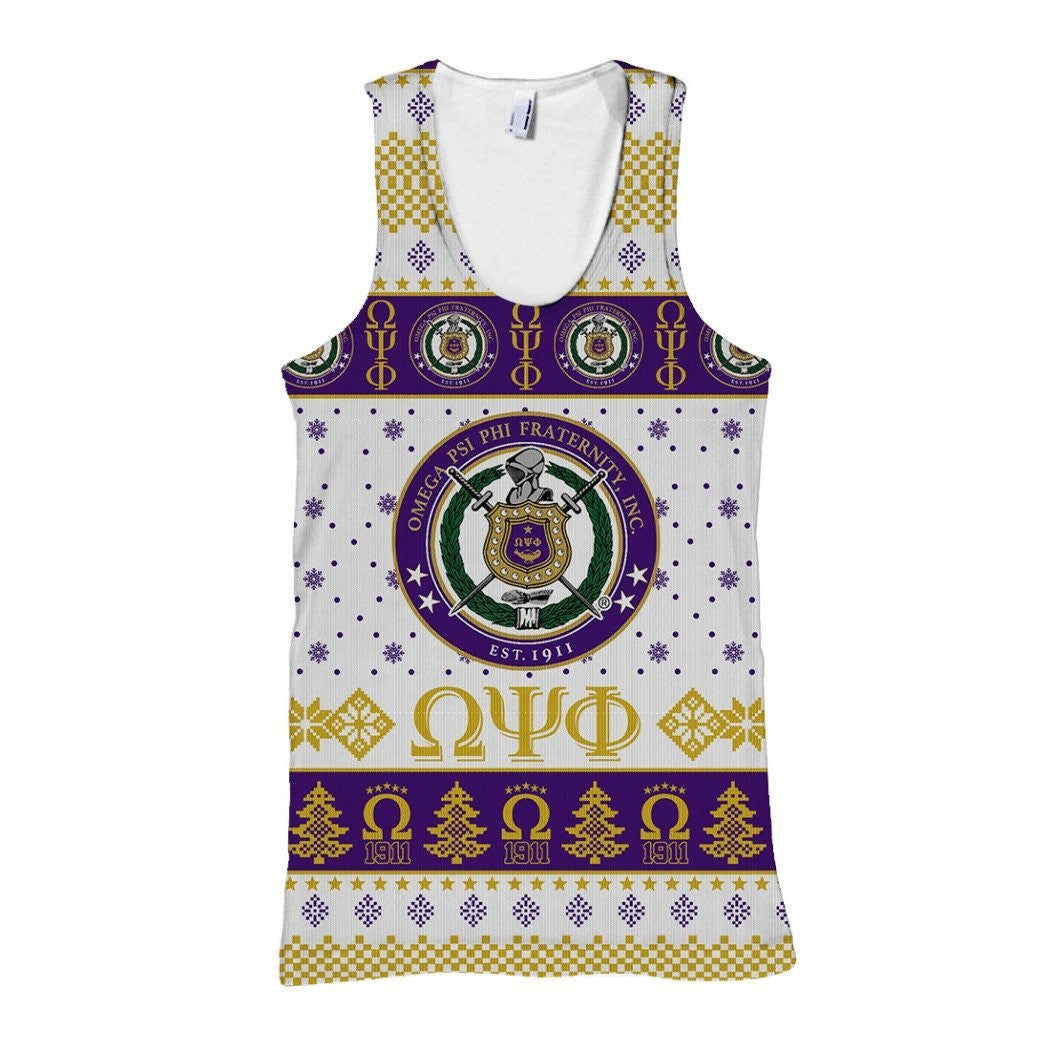 Fraternity Tank Top – Lux Omega Psi Phi Since 1911 Tank Top