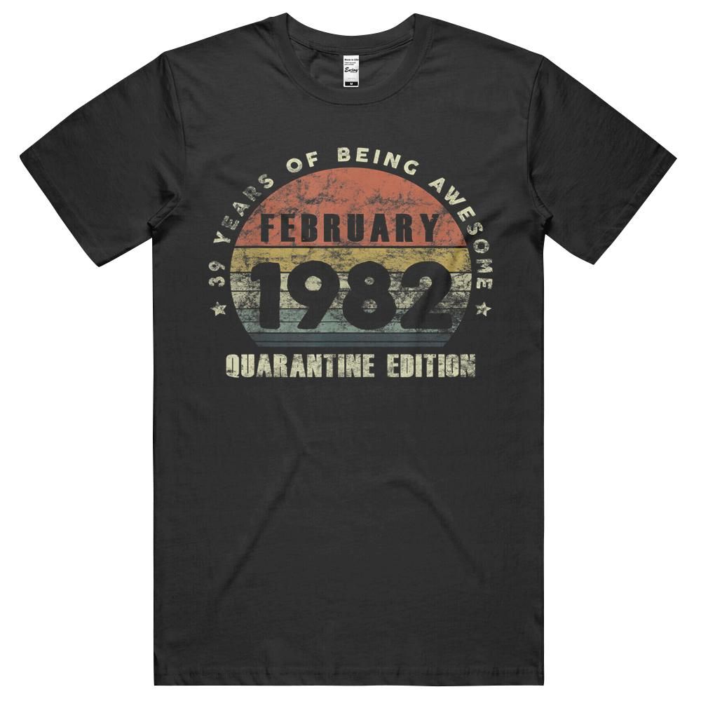 39th Birthday Gifts Vintage 1982 Quarantine 39-year-old Unisex Shirt