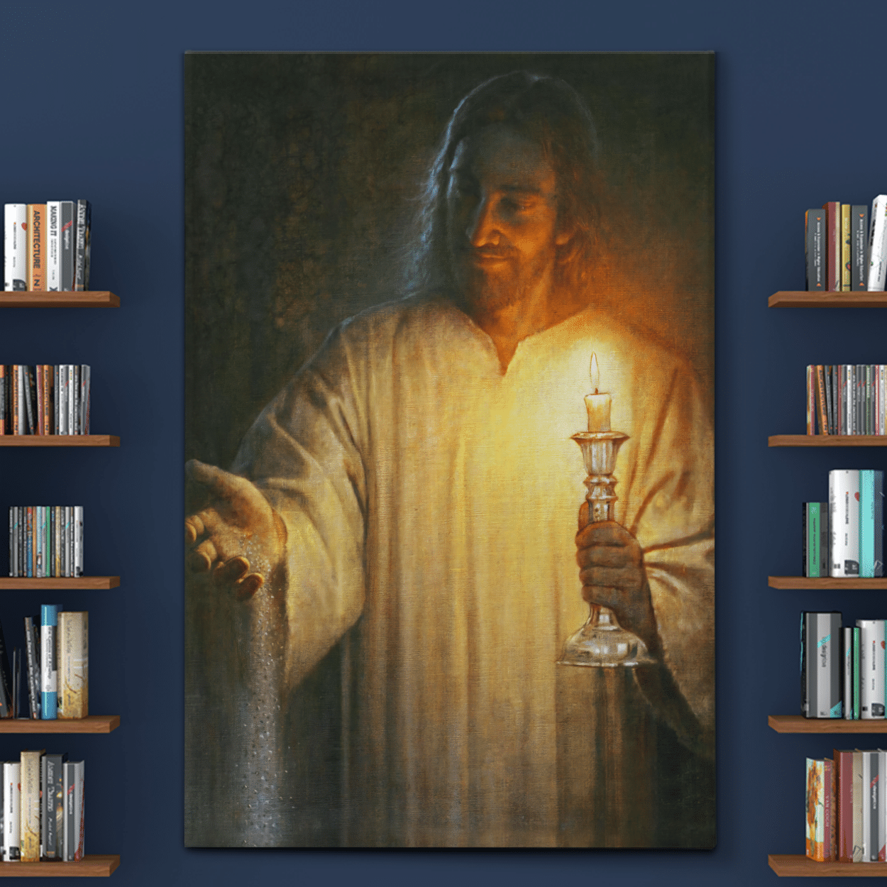Salt And Light Of Jesus (God - Christs - Christians, Canvases, Posters, Pictures, Puzzles, Quilts, Blankets, Shower Curtains)