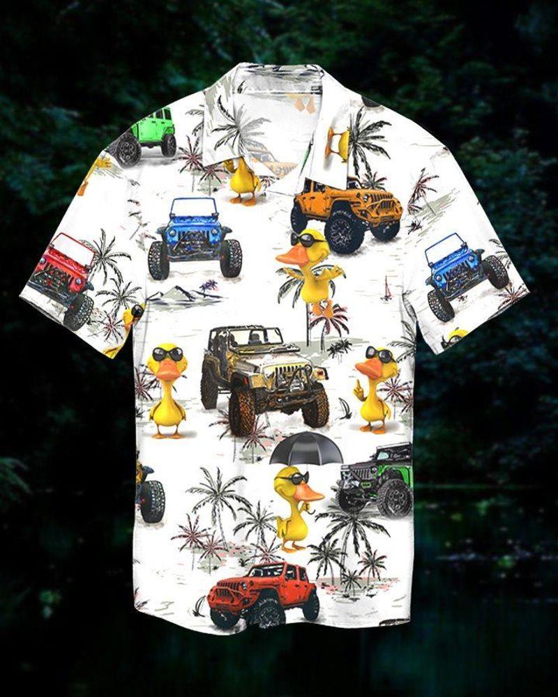 Duck Aloha Hawaii Shirts For Men Women Ha21348