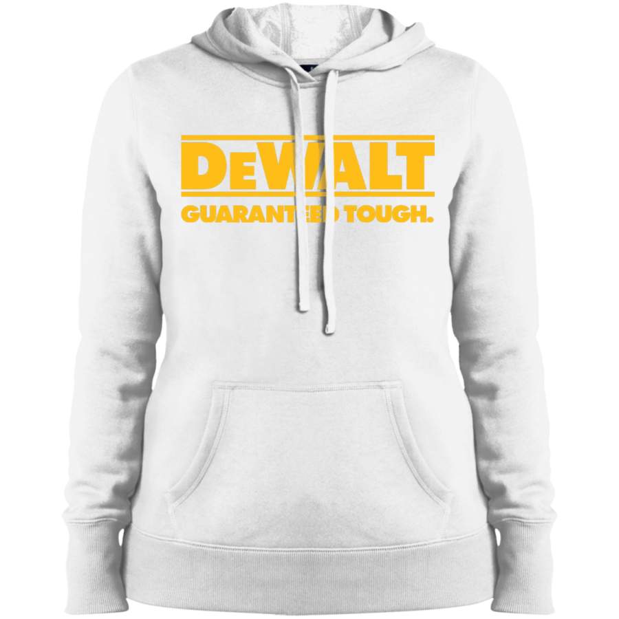 AGR Dewalt Guaranteed Though Ladies’ Pullover Hooded Sweatshirt