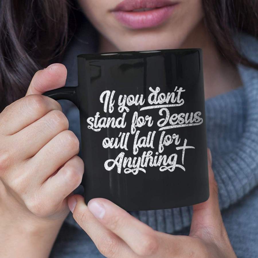 Fall for Jesus coffee mug