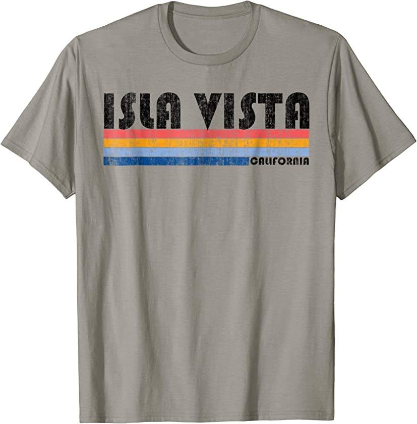 Vintage Retro 70s 80s Isla Vista CA T Shirt